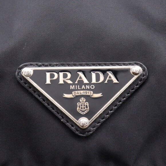 PRADA Shoulder Bag NERO black Nylon unisex - Picture 11 of 13